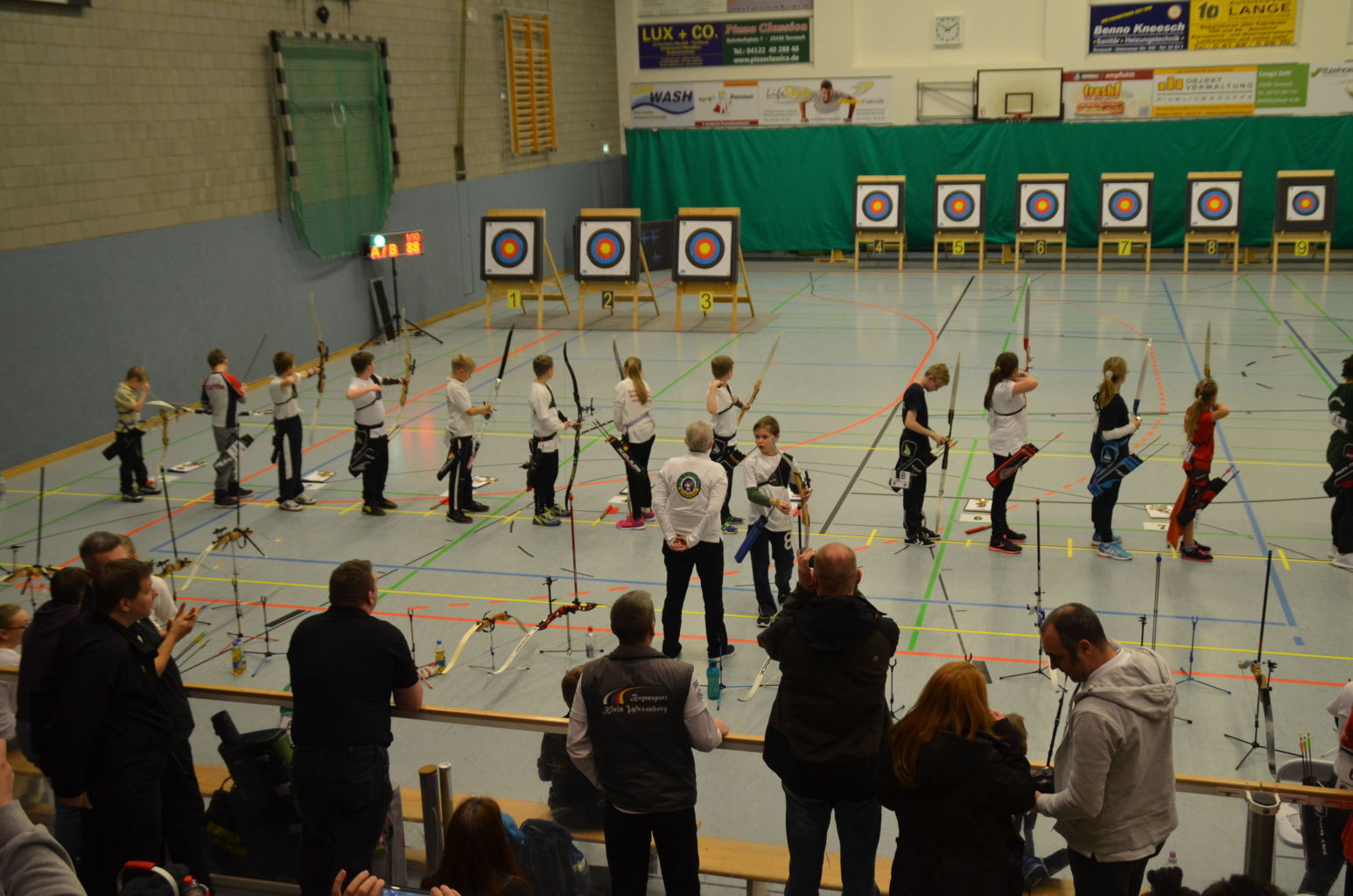 Kreisschützenverband Pinneberg - Landesmeisterschaft Bogen Halle 2017 in Uetersen
